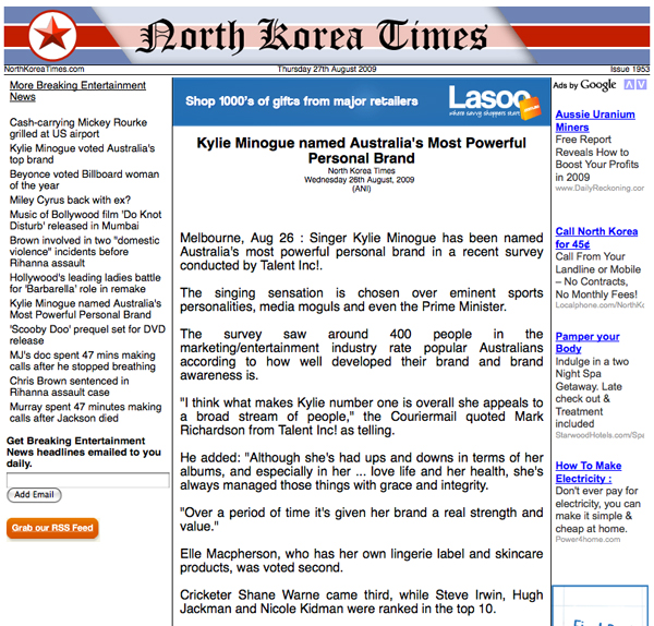 NorthKoriaTimes