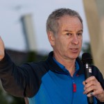 John McEnroe delivering his own design of brand experience