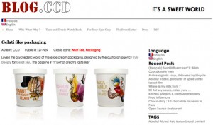 Gelati Sky, Brand, Packaging, Design