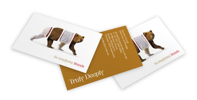 Truly Deeply Business Card