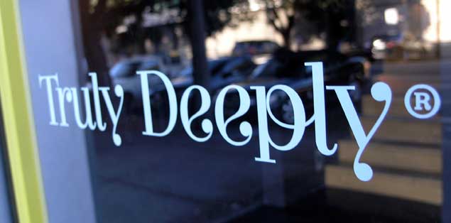The Front Door at Truly Deeply Studio