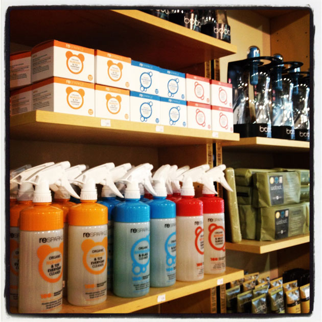 Resparkle brand in store