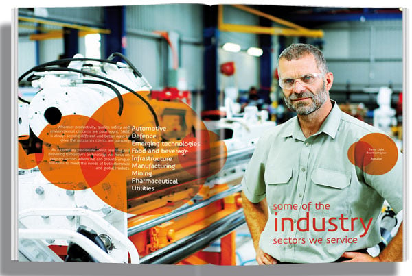 SAGE Brochure Spread Graphic Design Melbourne SAGE Brochure Spread Graphic Design Melbourne