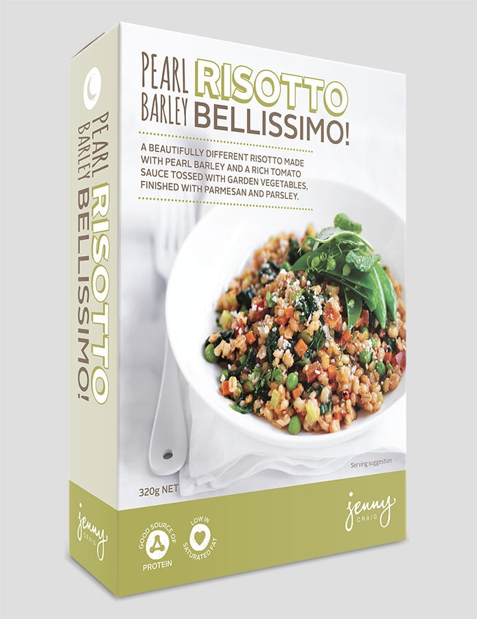Jenny Craig - packaging re-fresh gives a fresh perspective - Pearl Barley Risotto RGB