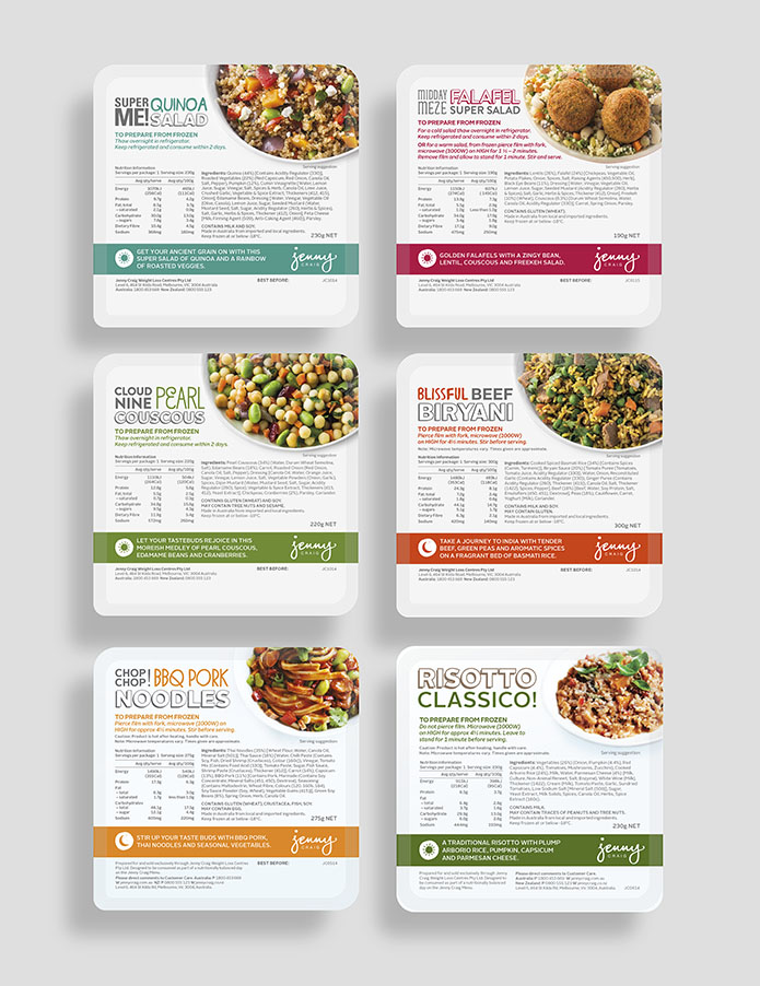 Jenny Craig - packaging re-fresh gives a fresh perspective - Tubes RGB