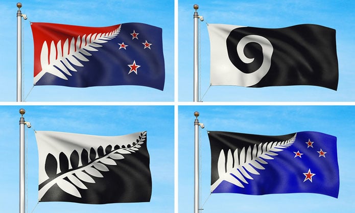 NZ flags four design